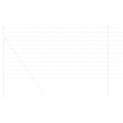 Европейска ограда 1,6 x 10 m Желязо с PVC покритие