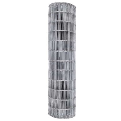 Европейска ограда 1 x 25 m Желязо с PVC покритие