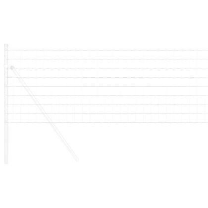 Европейска ограда 0,4 x 10 м Желязо с PVC покритие