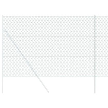 Шестоъгълна ограда Зелен 1,5 x 100 м ПВЦ