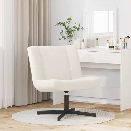 Въртящ се стол Крем 63 x 75 x 76 см Овча