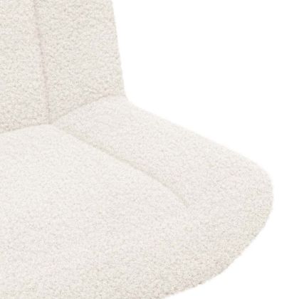 Въртящ се стол Крем 63 x 75 x 76 см Овча