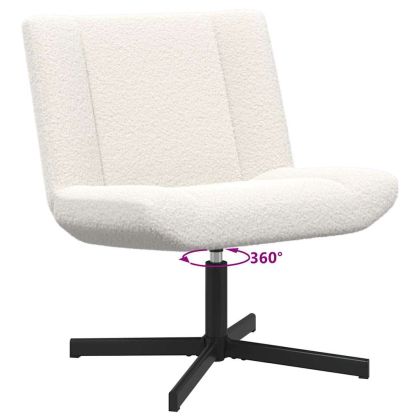 Въртящ се стол Крем 63 x 75 x 76 см Овча