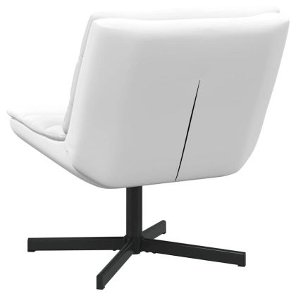 Въртящ се стол Бяло 63 x 75 x 76 см PU