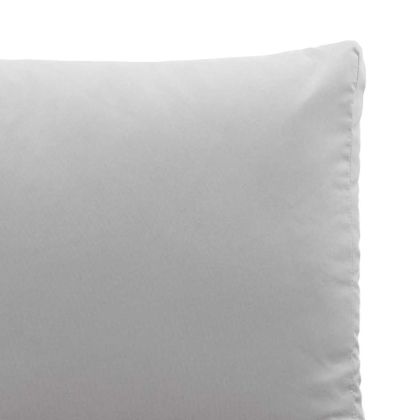 Градински диван Светлосиво 200,5 x 70 x 85,5 см Стомана