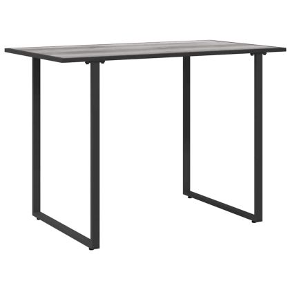 Градинска маса Сив 100 x 55 x 70 см Дърво