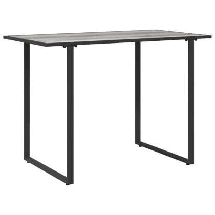 Градинска маса Сив 100 x 55 x 70 см Дърво