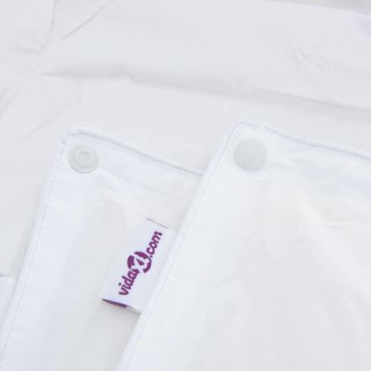 2-в-1 Дюшека Бяло 240 x 220 cm Перо