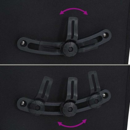 Чанта за велосипед Черно 34 x 16 x 59 см Полиестер