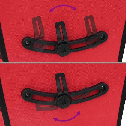 Чанта за велосипед Червено 34 x 16 x 59 см Полиестер