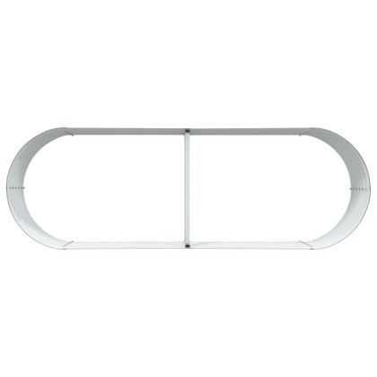 Повдигнато легло Зелен 240 x 80 x 44 cm Стомана