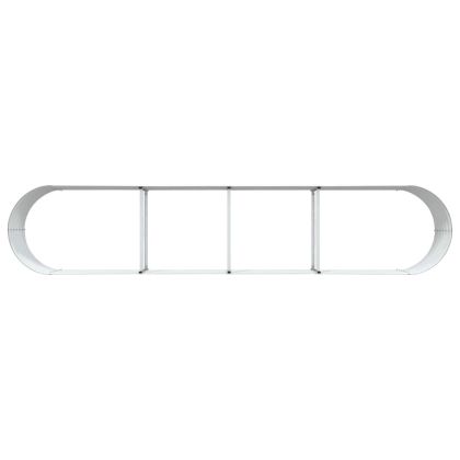 Повдигнато легло Кафяво 400 x 80 x 44 cm Стомана