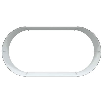 Повдигнато легло Кафяво 160 x 80 x 44 cm Стомана