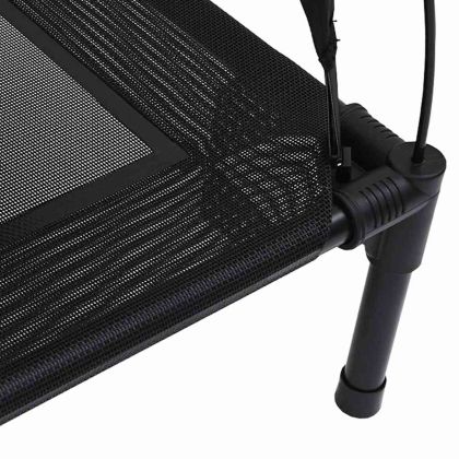 Кучешко легло Черно 90 x 81 x 80,5 см Стомана