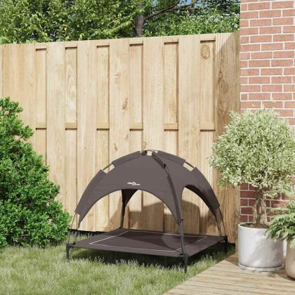 Кучешко легло Кафяво 90 x 81 x 80,5 см Стомана