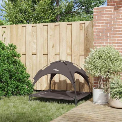 Кучешко легло Кафяво 104 x 86 x 84,5 см Стомана