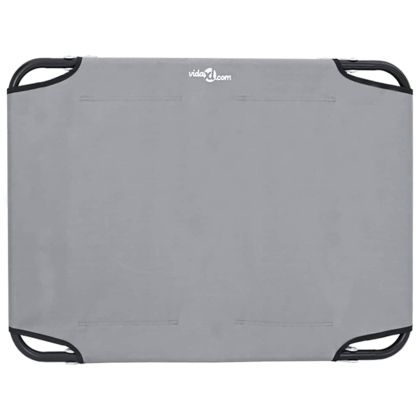 Кучешко легло Светлосиво 70 x 46 x 18 см Стомана