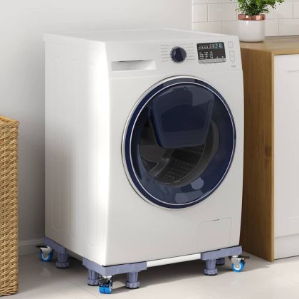 Основа за пералня Сив 66 x 66 x 12 см Неръждаема стомана