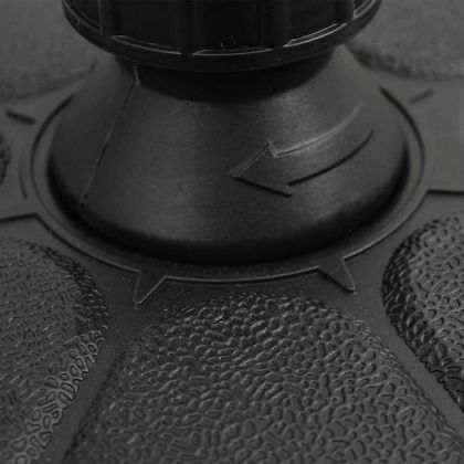 Основа за чадър, за пясък/вода, 15 л, черна