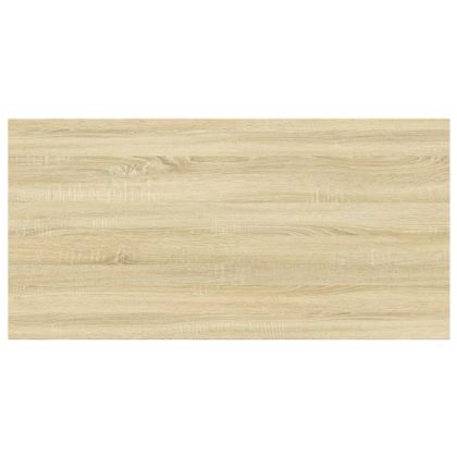 Рафтове за етажерка, 4 бр, дъб сонома, 60x30x1,5 см, ПДЧ