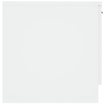 Нощни шкафчета, 2 бр, бели, 40x39x40 см