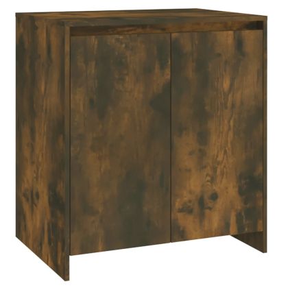 Сайдборд, опушен дъб, 70x41x75 см, инженерно дърво
