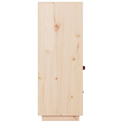 Висок шкаф, 67x40x108,5 см, борово дърво масив