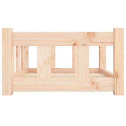 Кучешко легло, 65,5x50,5x28 см, борова дървесина масив