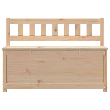 Пейка, 110x41x76,5 см, борово дърво масив