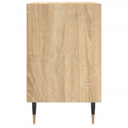 Нощни шкафчета, 2 бр, дъб сонома, 40x30x50 см, инженерно дърво