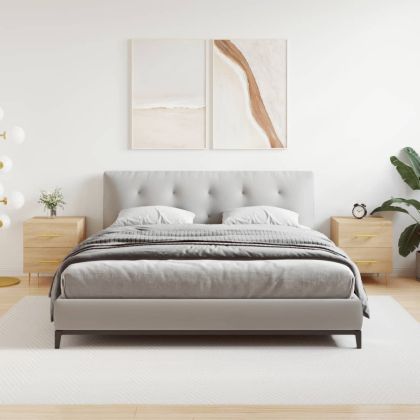 Нощни шкафчета 2 бр дъб сонома 40x35x47,5 см инженерно дърво