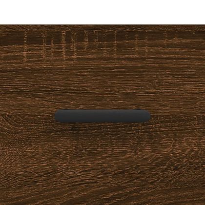 Нощни шкафчета 2 бр кафяв дъб 40x35x47,5 см инженерно дърво