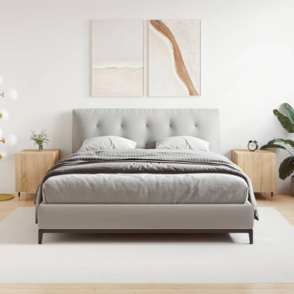 Нощни шкафчета 2 бр дъб сонома 40x40x50 см инженерно дърво