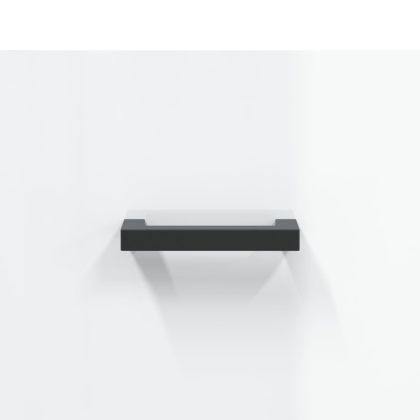 Сайдборд, бял гланц, 34,5x34x90 см, инженерно дърво