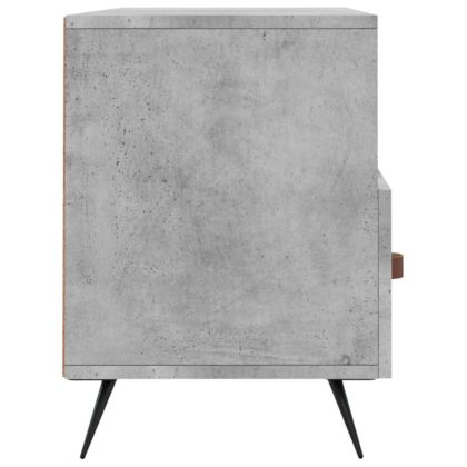 ТВ шкаф, бетонно сив, 102x36x50 см, инженерно дърво