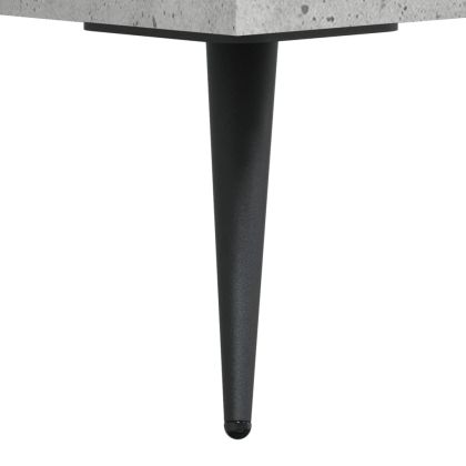 ТВ шкаф, бетонно сив, 102x36x50 см, инженерно дърво