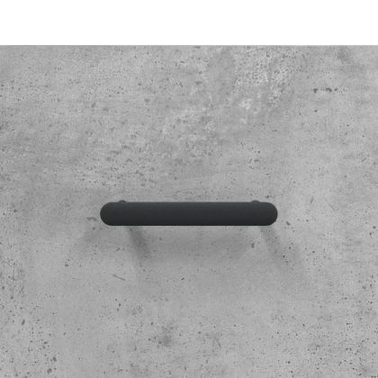 Висок шкаф, бетонно сиво, 69,5x31x115 см, инженерно дърво