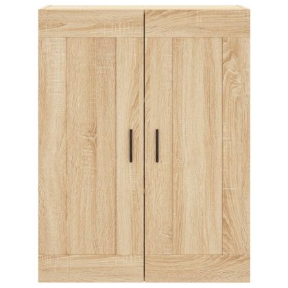 Стенен шкаф дъб сонома 69,5x34x90 см инженерно дърво