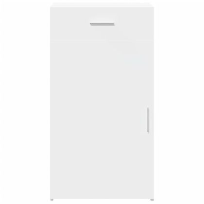 Бюфет, бял, 50x42,5x93 см, инженерно дърво