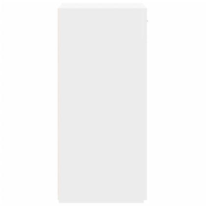 Бюфет, бял, 50x42,5x93 см, инженерно дърво