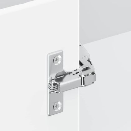 Кухненски ъглов шкаф, "Kalmar", бял, инженерно дърво