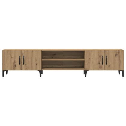 ТВ шкаф, дъб артизан, 180x31,5x40 см, инженерно дърво