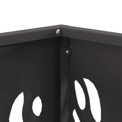 Огнище Черно 40 x 40 x 40 cm Стомана