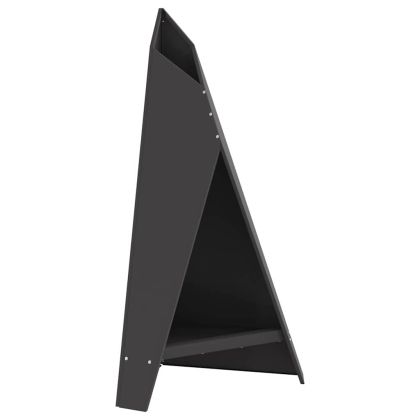 Огнище Черно 58 x 40 x 100 см Стомана