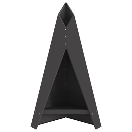 Огнище Черно 58 x 40 x 100 см Стомана