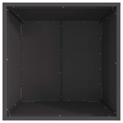 Огнище Черно 50 x 50 x 38 см Стомана