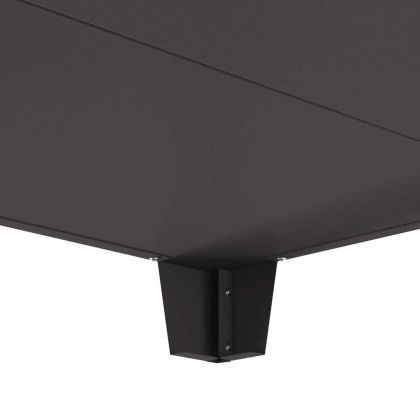 Огнище Черно 80 x 80 x 43 см Стомана