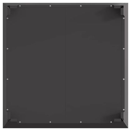 Огнище Черно 80 x 80 x 43 см Стомана
