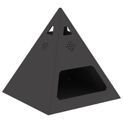 Огнище Черно 50 x 50 x 51 см Стомана