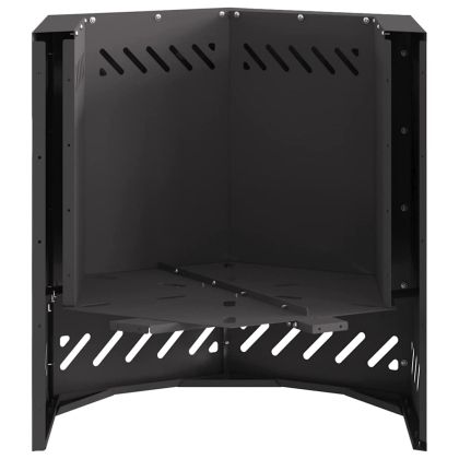 Бездимна огнище Черно 48 x 48 x 51 см Кортенова стомана